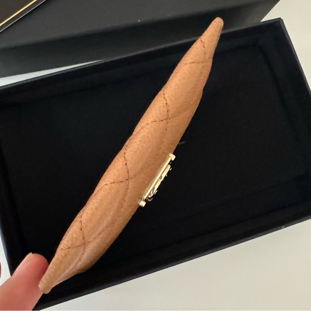 Chanel Boy Card Holder 21K, Brown - Picture 4 of 12